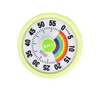 alloneslife Reloj despertador de cuenta regresiva, herramienta de gestión de tiempo, perilla giratoria de alta precisión, temporizador visual para cocina, aula, fitness, temporizador visual multiusos