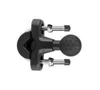 alloneslife Soporte universal para teléfono de motocicleta, adaptador de cabeza esférica de 25 mm, fácil instalación para bicicletas, scooter, adaptador de cabeza de bola para teléfono