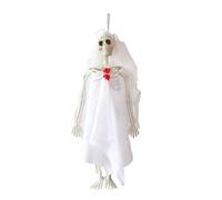 alloneslife Spookys Haunteds - Juego de decoración de casa encantada, con fantasmas novia y segadores, resistente a la intemperie, decoraciones de exhibición al aire libre