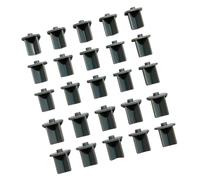 alloneslife Tapones de silicona para agujeros de valla de piscina | Insertos extraíbles a presión para mangas de poste de patio, tapas ajustadas que bloquean las hojas alrededor de las zonas