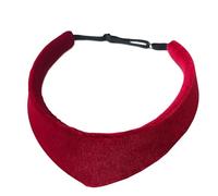 alloneslife Tocado tradicional velutinoso para mujeres, mujeres, niños, suave, antideslizante, para fiestas diarias e incidentes (color rojo)