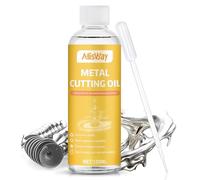 Allony Aceite de Corte de Alto Rendimiento con Gotero, Aceite para Cortes Todos los Metales, Adecuado para Serrar, Fresar, Tornear y Roscar, Reducir el Desgaste, Lubricación y Enfriamiento, 120 ml