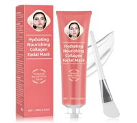 Allony Collagen Night Mask, Mascarilla de Colageno, Collagen Peel Off Mask, Collagen Overnight Peel Off Mascarillas Faciales, Hidratante, Reafirmante y Lifting (C)