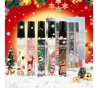 ALLONY Miniaturas Perfume, Calendario Adviento Perfumes, 5 Eau de Parfum, Fragancia sin Alcohol, Spray Corporal Portátil, Floral y Afrutado, Perfume Goloso, Unisex, Fragancia Corporal en Spray, 50ML