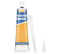 ALLONY Modelismo, Cola de Contacto, Pegamento para Plastico, Poliestireno, Sellador Impermeable Transparente, Pegamento para Paneles de Poliestireno, Marcos de Poliestireno, Espuma, 100ML