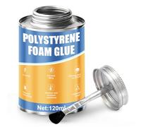 ALLONY Pegamento Modelismo, 120ML Adhesivo para Poliestireno, Modelismo, Cola de Contacto Especial poliestireno, Impermeable, Aplicación Precisa, Adecuado para Paneles de Poliestirenos, Espuma