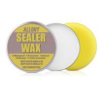 Allony Stone e Concrete Wax, Cera de Carnauba para Marmol, Cera para el Cuidado de la Piedra, Abrillantador Suelo Terrazo para Mármol, Cuarzo, Azulejos, Impermeable, Previene el Envejecimiento Piedra
