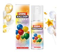 Alloon Shine Spray - 14,9 x 4 cm, spray limpiador de brillo de globos, aerosoles brillantes para globos | Brillo no pegajoso de secado rápido para, bodas, eventos de vacaciones