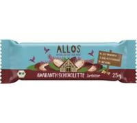 Allos Barrita de Amaranto Bio - Chocolate Negro - 25 g Allos