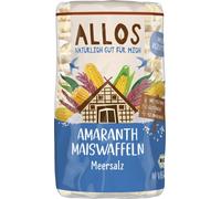 Allos Tortitas de Maíz y Amaranto Bio - Sal Marina - 115 g Allos
