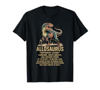 Allosaurus Dinosaur Fossil Hunter Paleontología Humor Camiseta