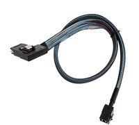 Allowish Cable Adaptador de Servidor Mini SAS SFF-8643 4I a SAS SFF-8087 (1m,Black)