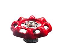 Alloy Control Knob - Center Console Interior Multimedia Control Knob Tool, Car Rotary Knobs Stickers, Valve Handwheel Design Metal Decorative Car Air Conditioning, Radio Volume Knobs, Button Switch De