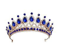 Alloy & Diamond Princess - Elegant Crown For Bridal & Performance, One Size, Madera de agar