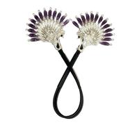 Alloy Hair Bun Shaper, Hair Bun Maker Twist | Hair Curler Mujeres Bun Maker | Madre novia esposa joyas damas horquilla muestra alas de ángel para Fechado, viajar