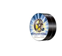 Alloy Wheel Repair Kit - 6.8cm Car Rim Paint Restorer | Rim Scratch Repair | 50ML Wear Removal Balm, Includes Sponge, Removes Scuffs Swirl Marks Discoloration, Restores Shine