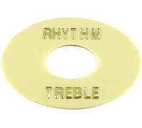 'AllParts AP 0663 - 028 "Rhythm/Treble Plate y pequeñas piezas de repuesto para guitarra eléctrica color crema