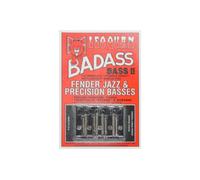 Allparts® »BB-0335-010 BADASS® II - 4-STRING BASS BRIDGE« Puente de Bajo de 4-cuerdas - Finish: Cromado