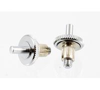 Allparts BP 0390-010 - Perno con tornillo Tunematic Bridge de repuesto y piezas pequeñas para guitarra eléctrica, cromo