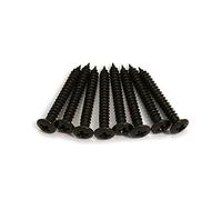 AllParts GS 0008 - 003 HB de anillo Screws (8 pieza) 19 mm Negro
