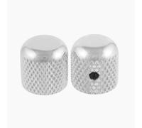Allparts MK-0110-010 Dome perillas (2 piezas) de cromo