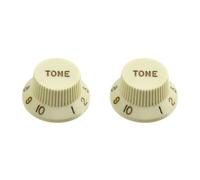 Allparts PK 0153-024"Strat Tone Botones Juego de 2 piezas de repuesto y piezas pequeñas para guitarra eléctrica
