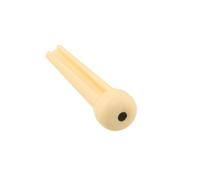 Allparts solo puente de plástico Pin (blanco con punto negro)