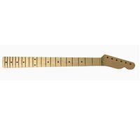 Allparts® TMO-C-MOD REPLACEMENT MAPLE NECK FOR TELECASTER® - Cuello para guitarra eléctrica en estilo Tele®, sin tratar, 21 trastes altos, arce