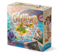 Allplay Oddland | Tile-Laying Exploration Board Game | Unique Wildlife Scoring Puzzle for 1-5 Players | Ages 10 Small Box Series