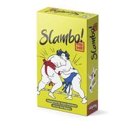 Allplay Slambo Card Game - Quick, Pocket-Sized Hand Management Game for 2-4 Players, Ages 6+, Tiny Box Series