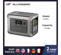 ALLPOWERS Central Eléctrica Portátil 1800W 1152wh Generador Solar con Panel...
