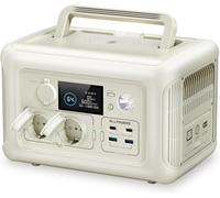 ALLPOWERS R600 Estación de energía portátil 600W 299Wh LiFePO4 Generador solar UPS Batería de Negro