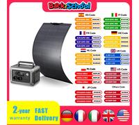 ALLPOWERS-estación de energía R600 con panel solar, batería LiFePO4 de 100W, generador de Camping de 299Wh, fuente de alimentación de 600W para respaldo doméstico RV R600-SF100