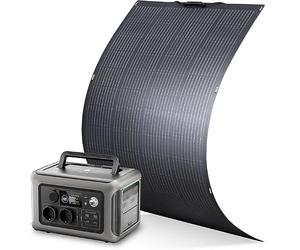 ALLPOWERS Generador solar R600 299WH 600 W con paneles solares SF200 200W | baterías LiFePO4, 2 salidas de CA de 600W con paneles solares de 200W, emergencia para viajes, camping, RV