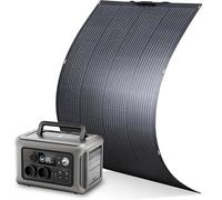 ALLPOWERS Generador solar R600, batería LiFePO4 de 299 WH con panel solar de 200 W SF200, carga rápida de 1 hora, adecuado para jardín, viajes, camping, RV, fiesta de emergencia