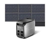ALLPOWERS P1800 Central eléctrica portátil 1024Wh con panel solar de 600W | batería LFP ,con generador solar de salida de CA de 1800W para jardín, viajes, camping, RV, emergencia móvil