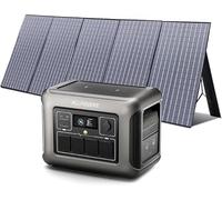 ALLPOWERS R1500 Central eléctrica portátil con Panel Solar de 400 W, batería LiFePO4 de 1152 WH, con generador Solar de Salida de CA de 1800 W para jardín, Viajes, Camping, RV, Emergencia