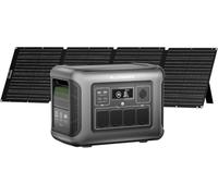 ALLPOWERS R1500 LITE estación de energía portátil 1056Wh Paneles solares | pico 3200W,Batería LiFePo4,MPPT 650W max,SAI<15ms,Carga Solar/Red/Coche,para Hogar Emergencias Exteriores