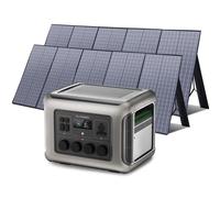 ALLPOWERS R2500 Estación de Energía Solar Portátil de 1920 Wh con Panel Solar Plegable SP037 de 400 W / 2X400 W, Cargador Solar para Campamentos y Autocaravanas R2500 with 2X400W