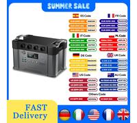 Generador Solar Portátil ALLPOWERS S2000 PRO 2400W, Fuente de Energía de Reserva de Alta Potencia para Emergencias, Camping al Aire Libre, Uso Doméstico y RV 1500Wh 2400W