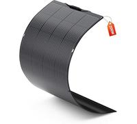 ALLPOWERS SF200 200W Panel Solar Flexible ETFE Panel Solar Monocristalino IP68 Célula Solar Fotovoltaica 12V/32V Fuera de la Red para Autocaravanas, Techos, Camping, Barcos, Campers y otras superficie