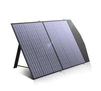 ALLPOWERS SP027 Panel solar plegable 100W IP66 impermeable, Kit de panel solar con salida de 18 V, módulo de el 22%, estación cargadora solar portátil para camping, caravana, jardín