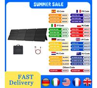 ALLPOWERS SP033 Kit de panel solar portátil plegable de 200 W IP66 con salida solar para central eléctrica Cargador solar para RV Hogar Jardín 200W