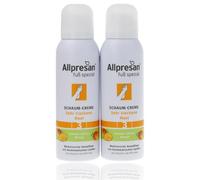 Allpresan Crema de espuma especial para pies n.º 3 con aroma a mango - Crema para pies para piel muy seca - para el cuidado diario de los pies muy secos - 2 x 125 ml