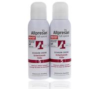 Allpresan Crema de espuma para pies de pie especial n.º 5, para el cuidado diario de pies sudorosos, 2 x 125 ml