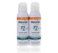 Allpresan Diabetic Intensive + Repair sin urea, crema de espuma para diabetes mellitus, para pieles muy secas a agrietadas, 2 x 125 ml