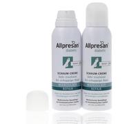 Allpresan diabético MicroSilver + Repair - Espuma para pies con microplata para piel muy seca a escamosa en diabetes mellitus, 125 ml (paquete de 2)