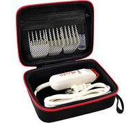 ALLPRIMO Case Compatible with Wahl Professional Peanut Classic Clipper Trimmer #8685 8655 8655-200 8633 8081 8035. Hair Clipper Organizer Holder for Attachment Comb, Oil,Blade Guard(Box Only)-Black