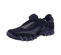 Allrounder by Mephisto Niro, Zapatillas de Deporte Exterior Mujer, Negro (Negro/Negro Coresuede N 84 / O. Malla 84), 39.5 EU