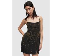AllSaints Abella Selene Emb Dr Black Talla: 14 | Mini Vestidos Outlet | Mujer | Negro